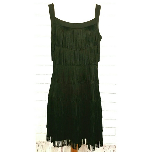 white house black market flapper dress
